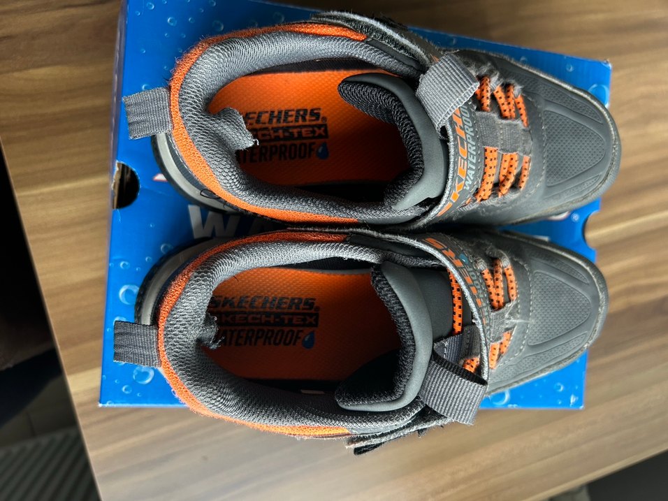 Skechers Gri Erkek Çocuk Spor Ayakkabı - Görsel 5