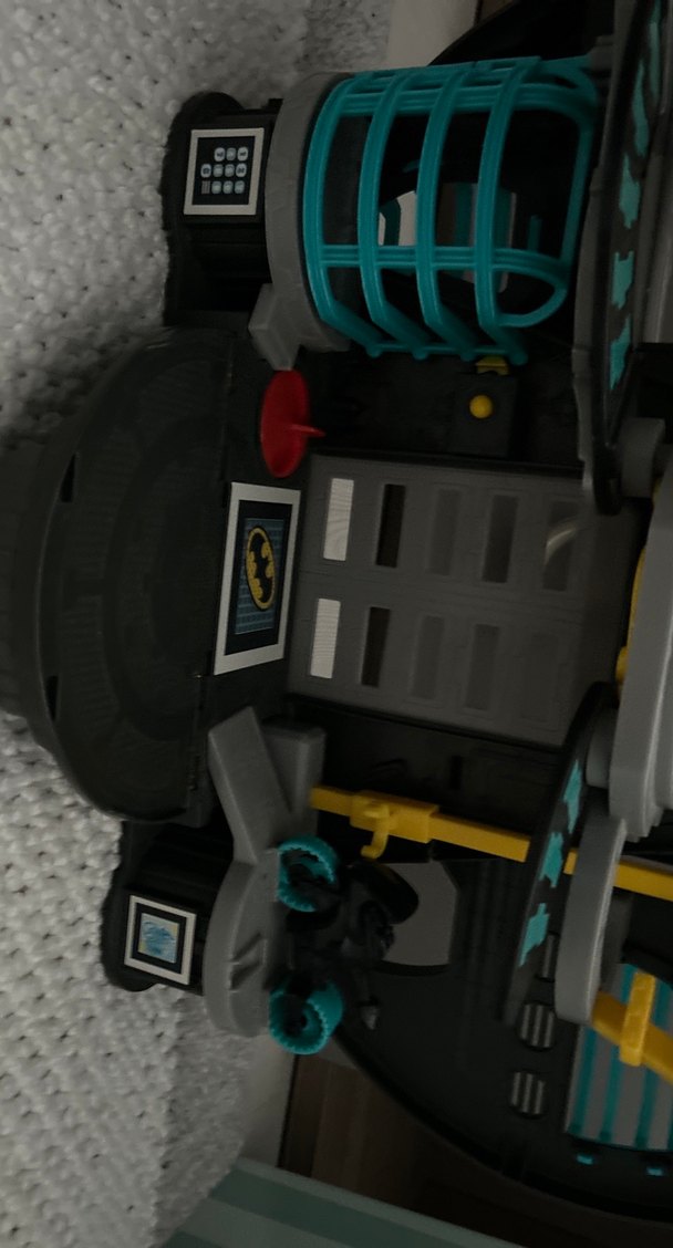 Koyu Gri Batman Oyun Seti Figürleriyle - Görsel 4