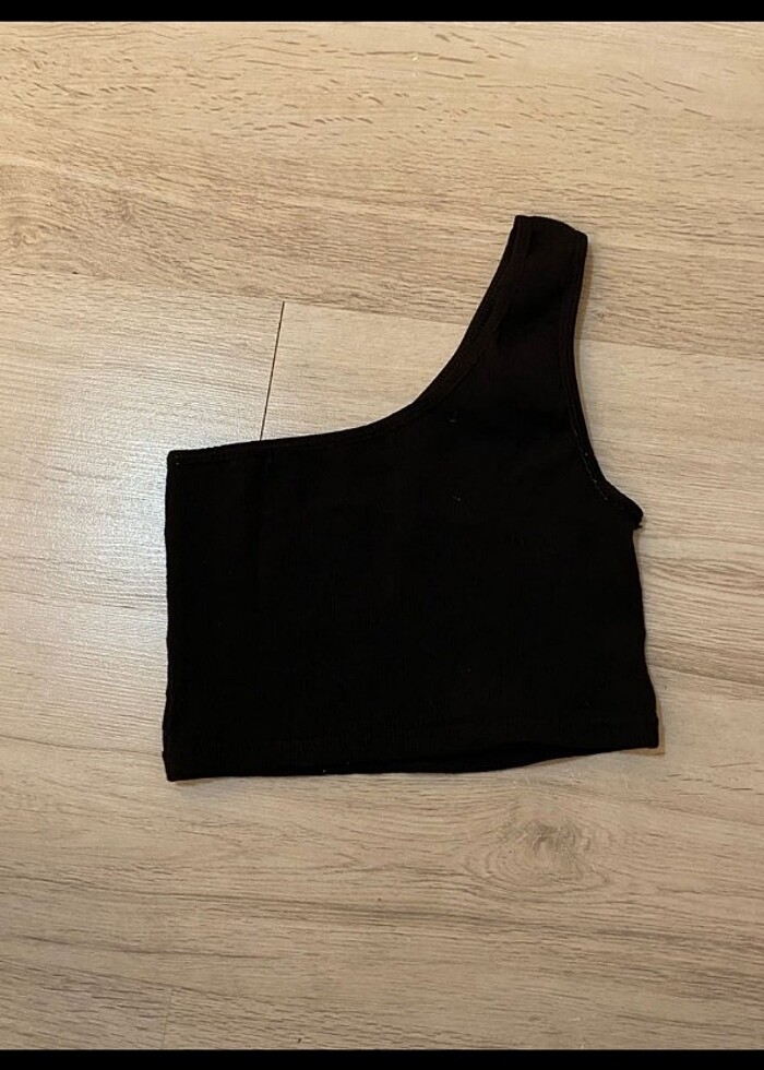 Tek omuz crop - Görsel 2