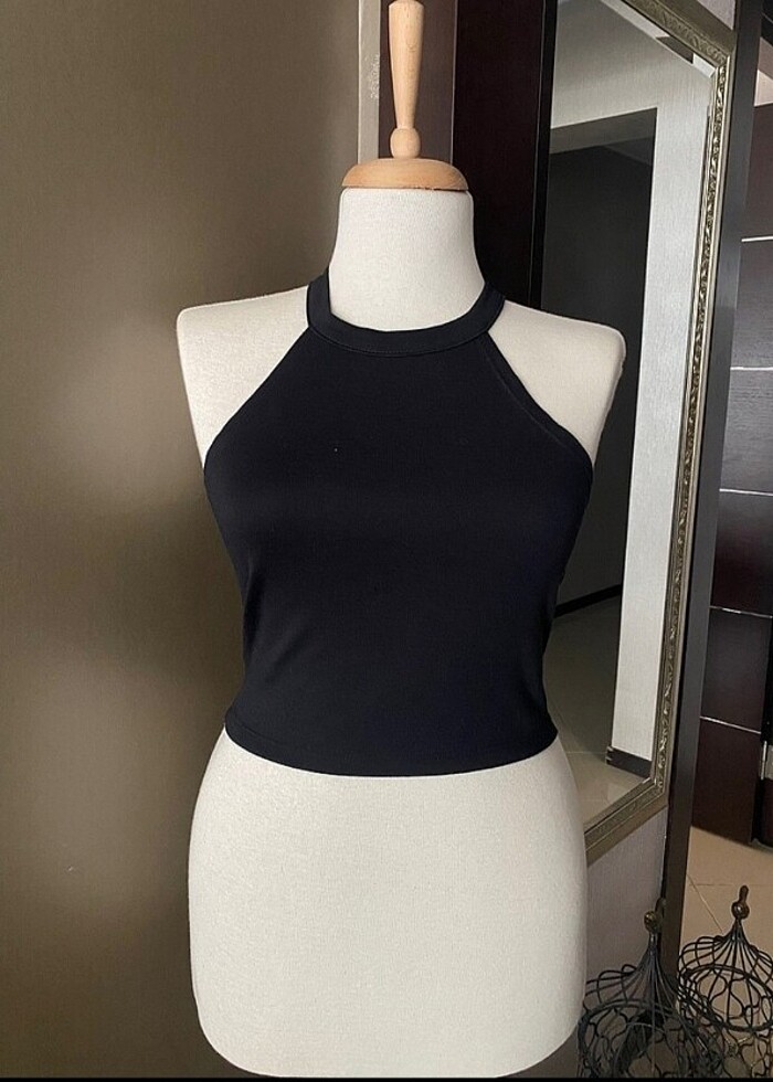 Tek omuz crop - Görsel 3