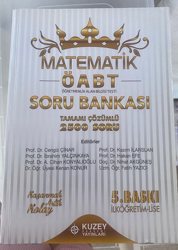 Matematik ÖABT Soru Bankası 5. Baskı