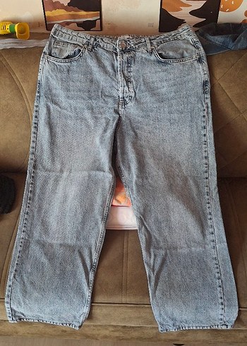 Defacto Acik Mavi Rahat Kesim Denim Jean