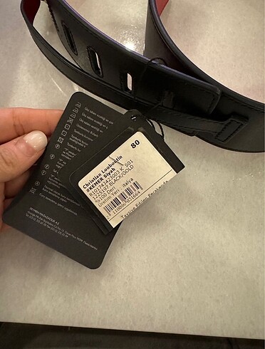 Beden siyah Renk Christian Louboutin Kemer