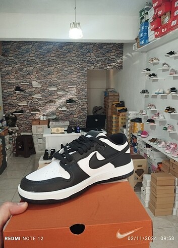 Nike dunk low unisex spor ayakkabı 