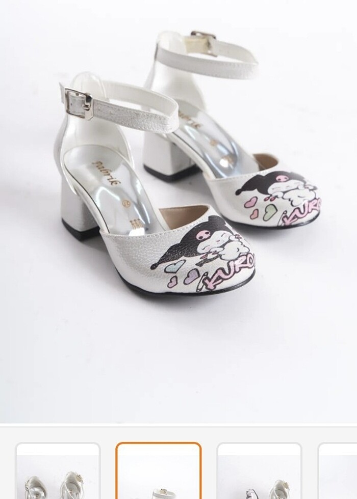 Çocuk topuklu ayakkabı  - Görsel 4