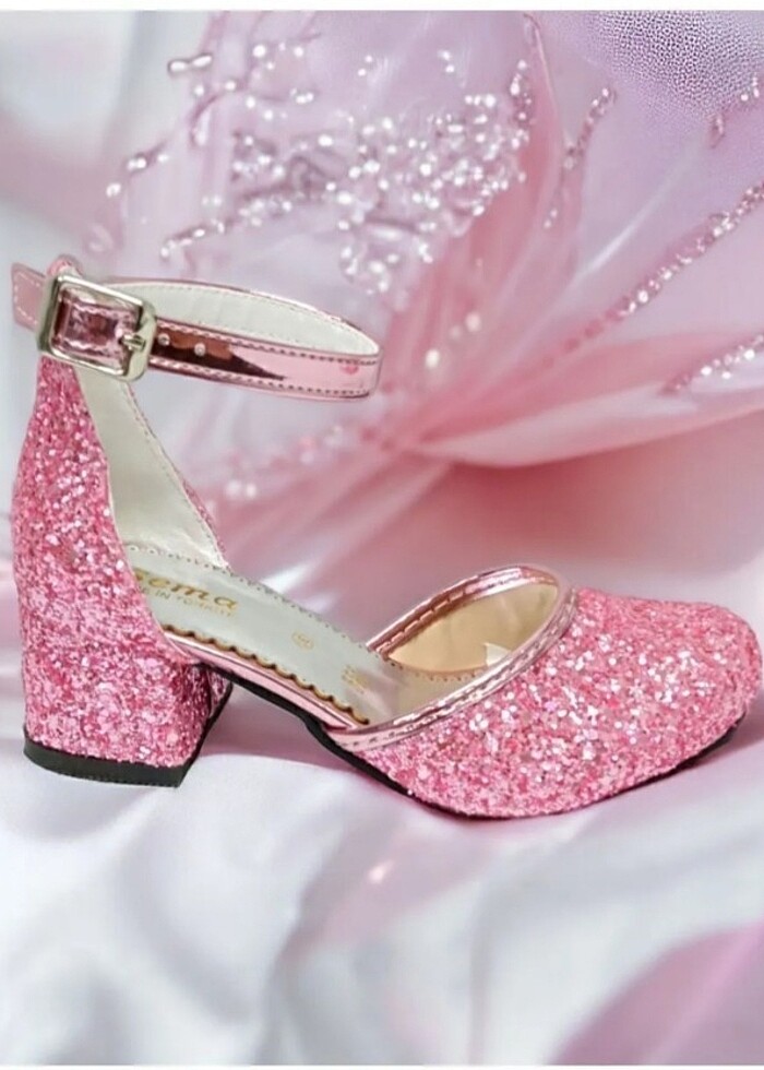 Çocuk topuklu ayakkabı  - Görsel 2