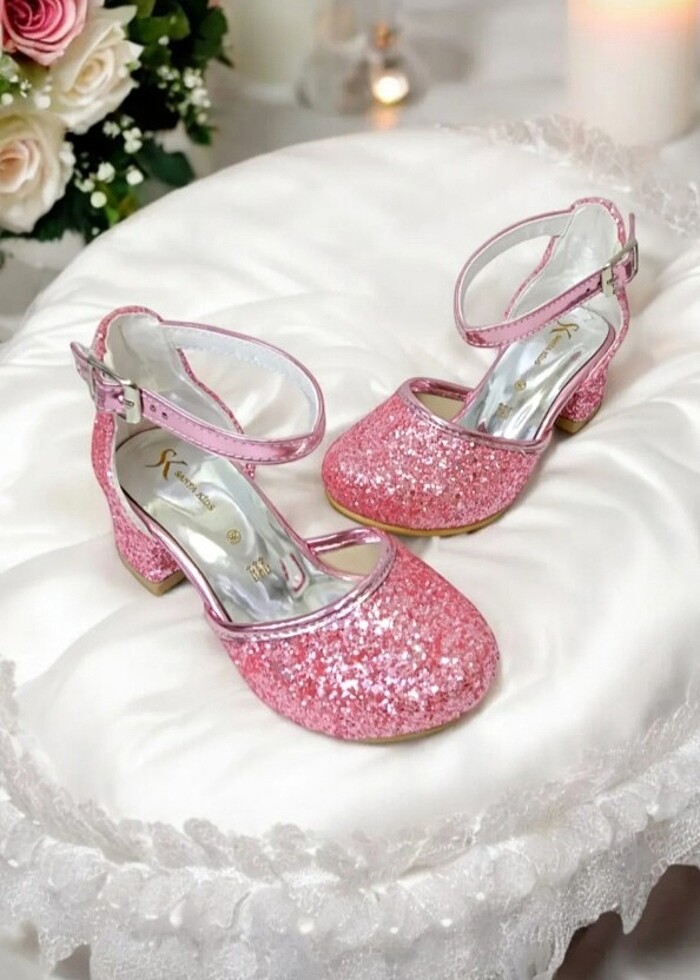 Çocuk topuklu ayakkabı  - Görsel 5