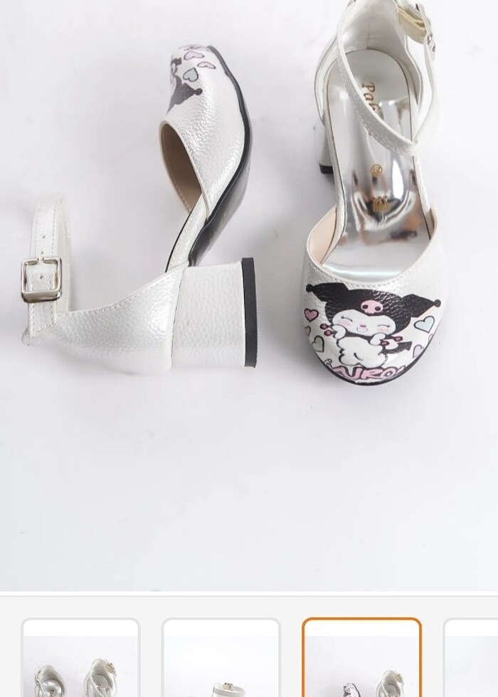 Kız çocuk Topuklu Ayakkabı  - Görsel 5