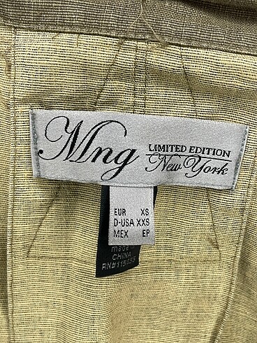 xs Beden çeşitli Renk Mango Kot Ceket %70 İndirimli.