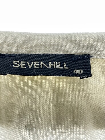 40 Beden beyaz Renk Sevenhill Kısa Elbise %70 İndirimli.