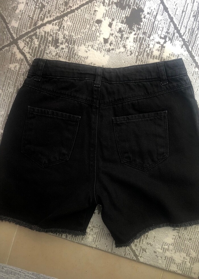 Kız çocuk kot şort - Görsel 2