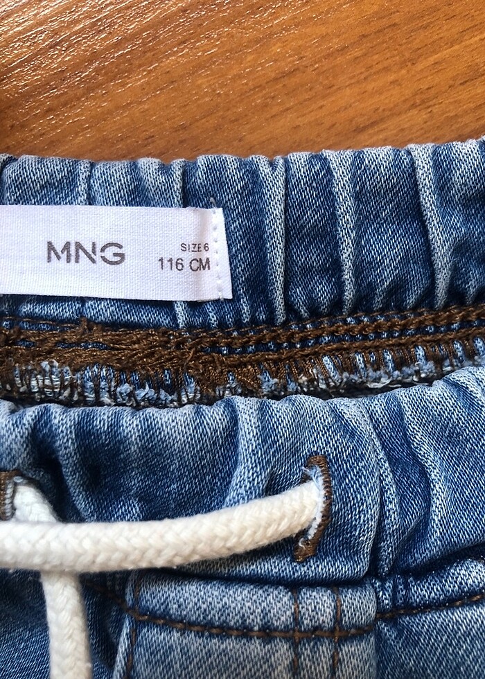 Çocuk kot şort - Görsel 3