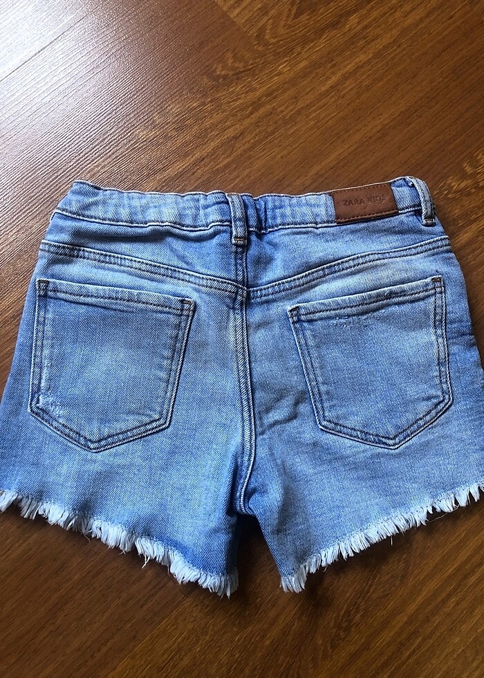 Kız çocuk kot şort - Görsel 2