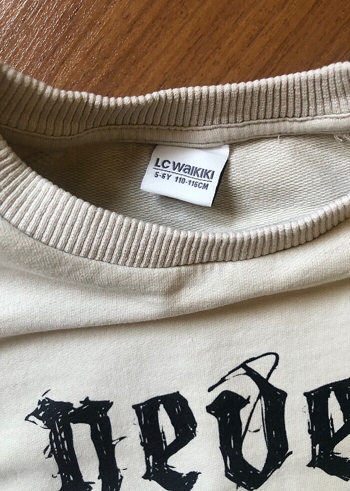 Erkek çocuk sweat Taş rengi (stone) - Görsel 3