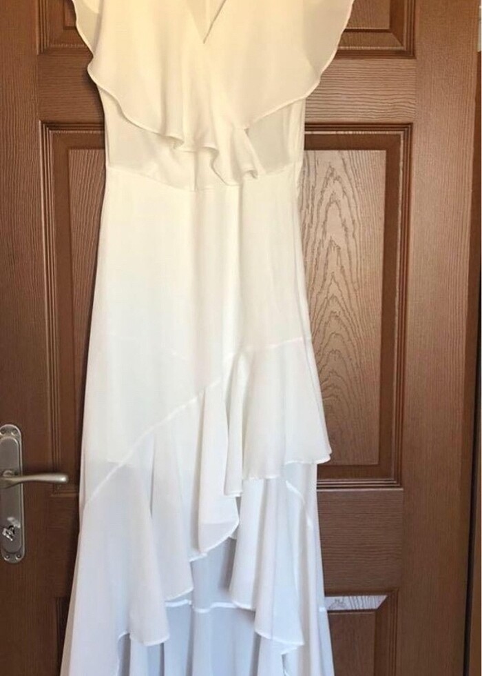 Kadın şifon elbise - Görsel 2