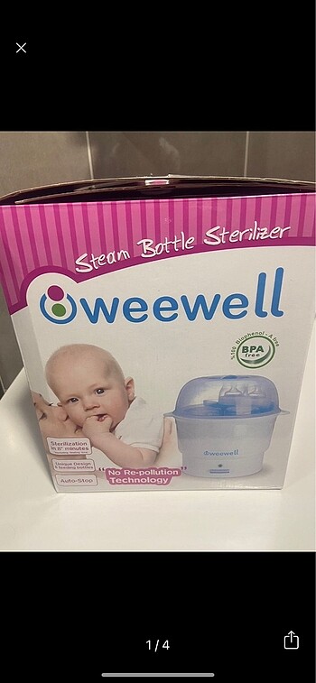 Biberon sterilizasyon Makinesi