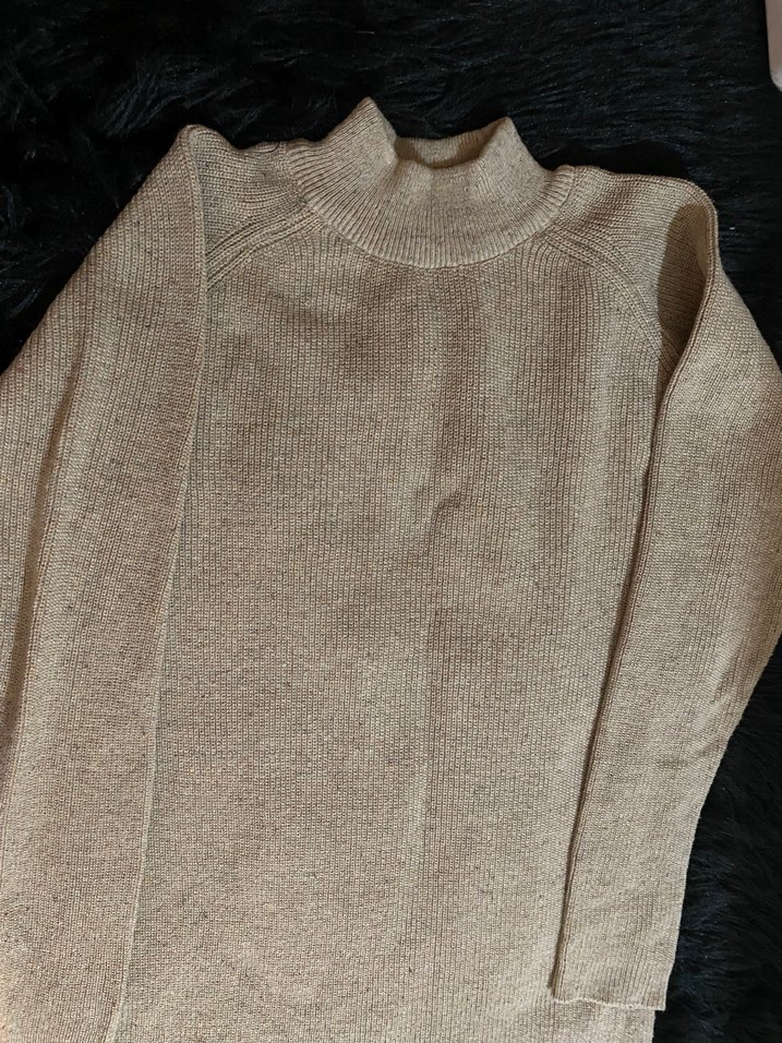 Yırtmaçlı Triko Elbise - Görsel 4