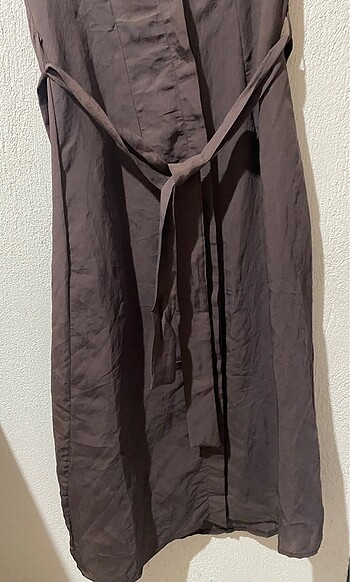 xs Beden kahverengi Renk #zara elbise