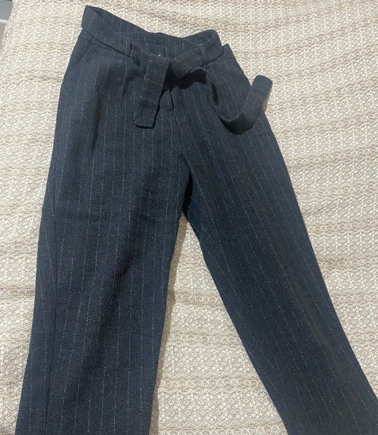 Beli bağlamalı Kadın Pantolon - Görsel 2