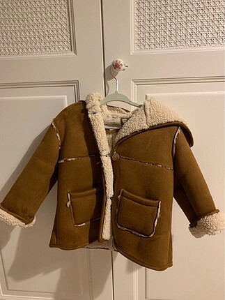 Zara Bebek unisex 12-18ay bebek mont palto