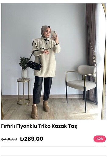 Fiyonk triko kazak