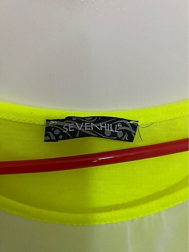 Sevenhill Renkli Transparan Bluz