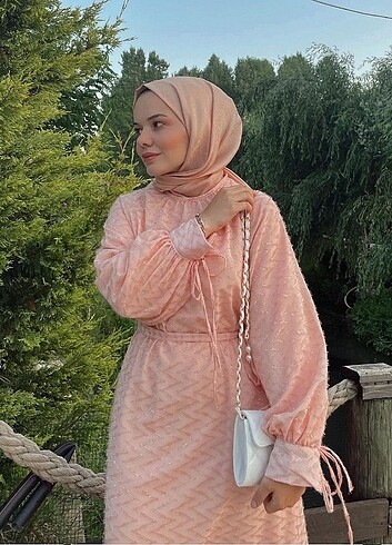 m Beden pembe Renk Suud collection elbise