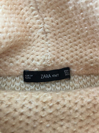 Zara Zara pudra renk kazak