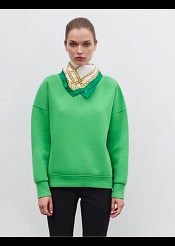 İpekyol Yeşil Kadın Sweatshirt