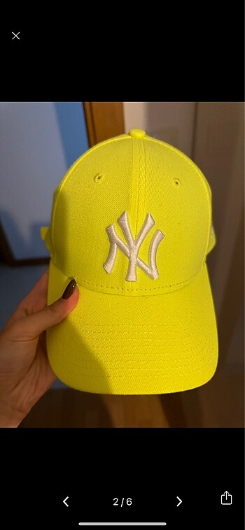 New Era New Era Neon Sarı Şapka