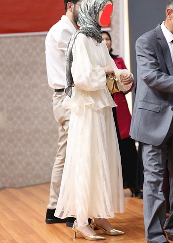 marcatelli gold abiye ayakkabı ve çanta - Görsel 6