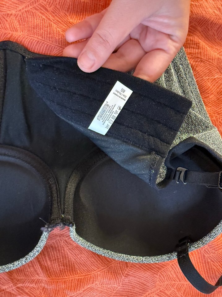 Gri Straplez Mini Bustiyer - Görsel 3