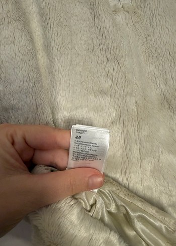 Krem Kısa Kollu Kadın Suni Kürk Üst - Görsel 4