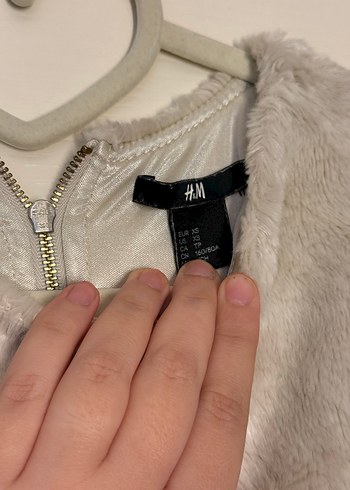 Krem Kısa Kollu Kadın Suni Kürk Üst - Görsel 2