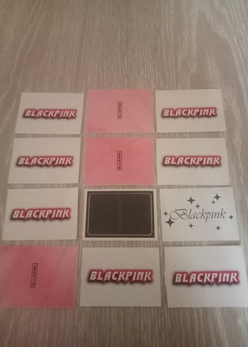 12'li blackpink kart - Görsel 2