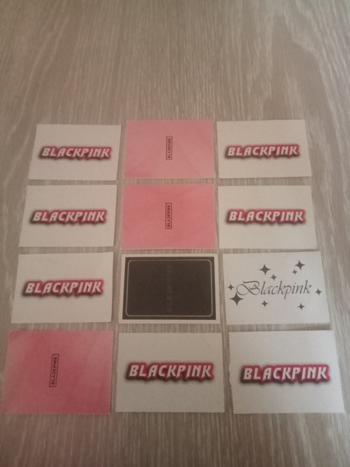 12'li blackpink kart - Görsel 2