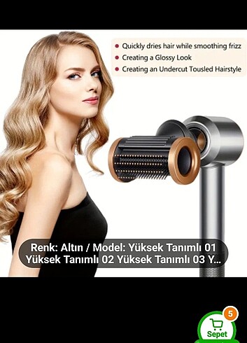 Dyson saç şekillendirici 