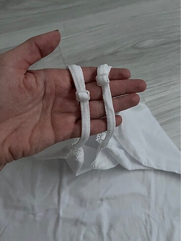 m Beden beyaz Renk MIORRE Taş detaylı kadın atlet