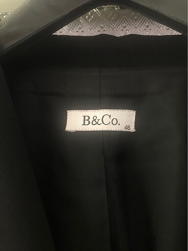 46 Beden siyah Renk Kadın takım ceket pantolon