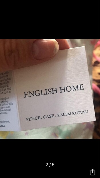 English Home English Home çanta seti