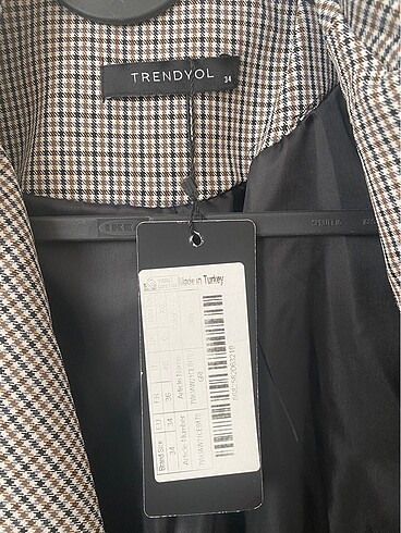 34 Beden Blazer ceket