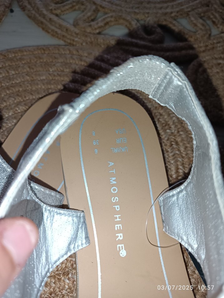 Gri Kadın Sandalet - Görsel 3