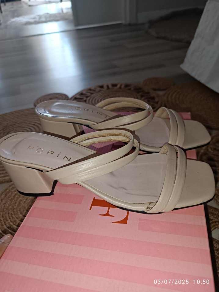 kısa topuk terlik - Görsel 2