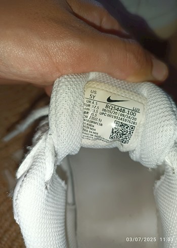 Nike Beyaz Kadın Spor Ayakkabı - Görsel 4