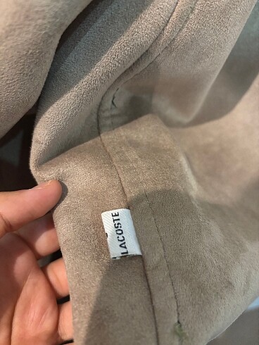 xxl Beden ten rengi Renk Lacoste ceket orjinal