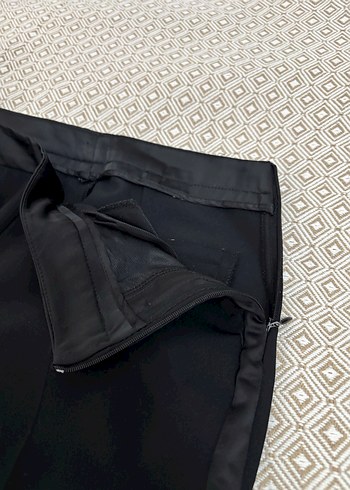 Siyahi  Kadın Kumaş Pantolon - Görsel 4