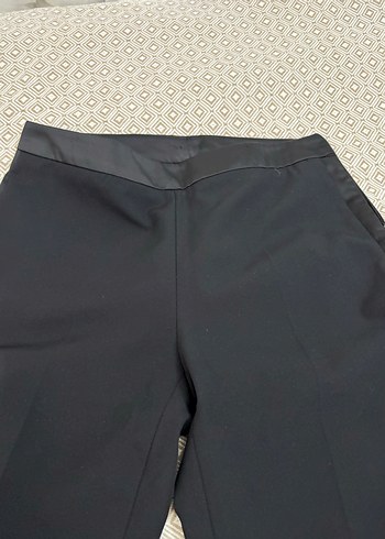 Siyahi  Kadın Kumaş Pantolon - Görsel 3