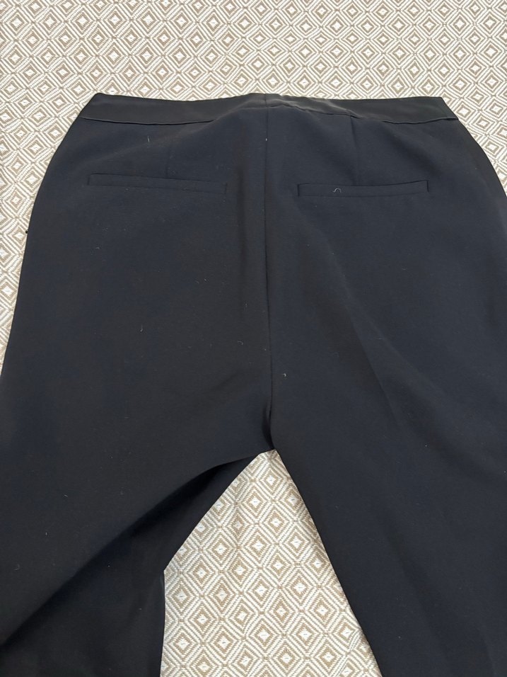 Siyahi  Kadın Kumaş Pantolon - Görsel 5