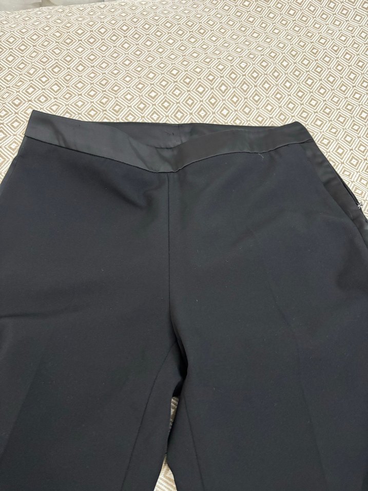 Siyahi  Kadın Kumaş Pantolon - Görsel 3