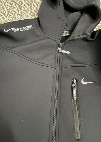 Siyah Fermuarlı Kapüşonlu Erkek Sweatshirt - Görsel 3